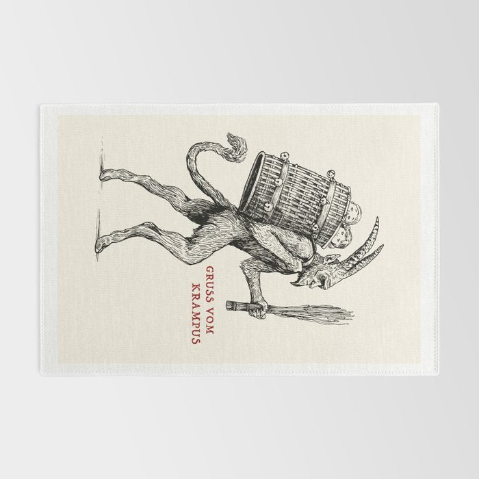 Gruss vom Krampus Rug Gallery Image 2
