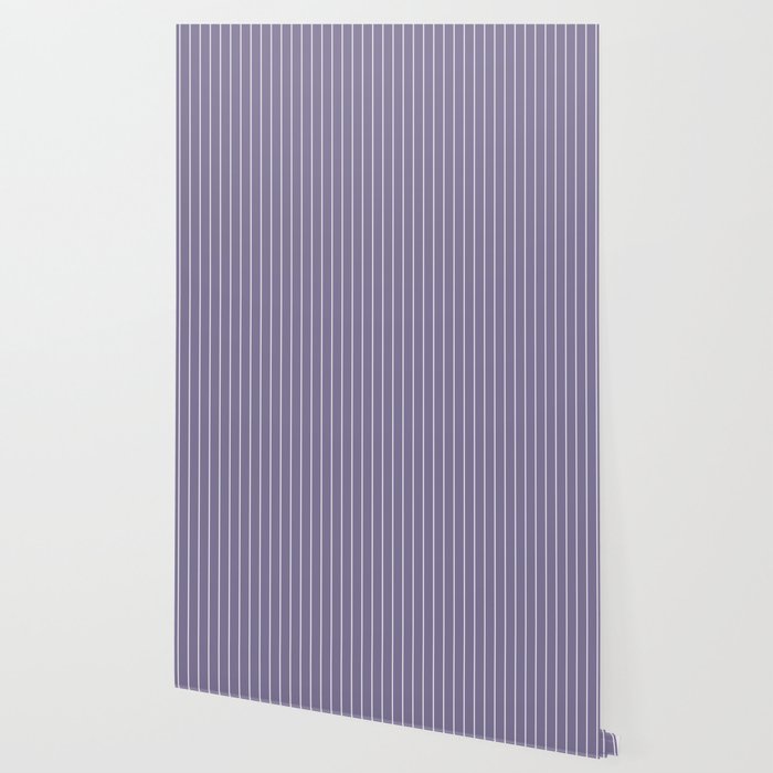 Minimal Line Curvature XXIII Lavender Purple Mid Century Modern Arch Abstract Wallpaper Gallery Image 2