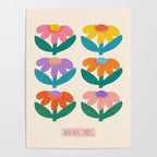 Retro Fun Flower - Adore You  Poster Gallery Image 4