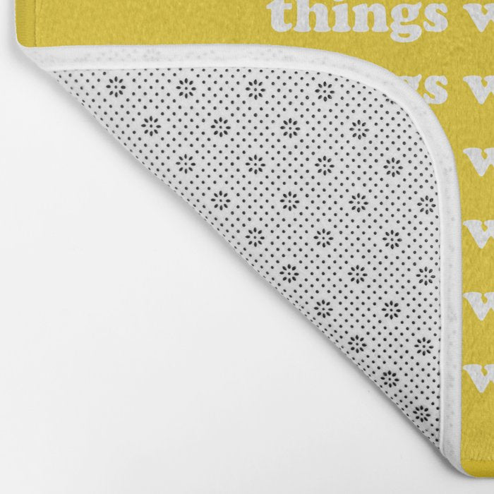 Things Will Get Better Bath Mat Gallery Image 2