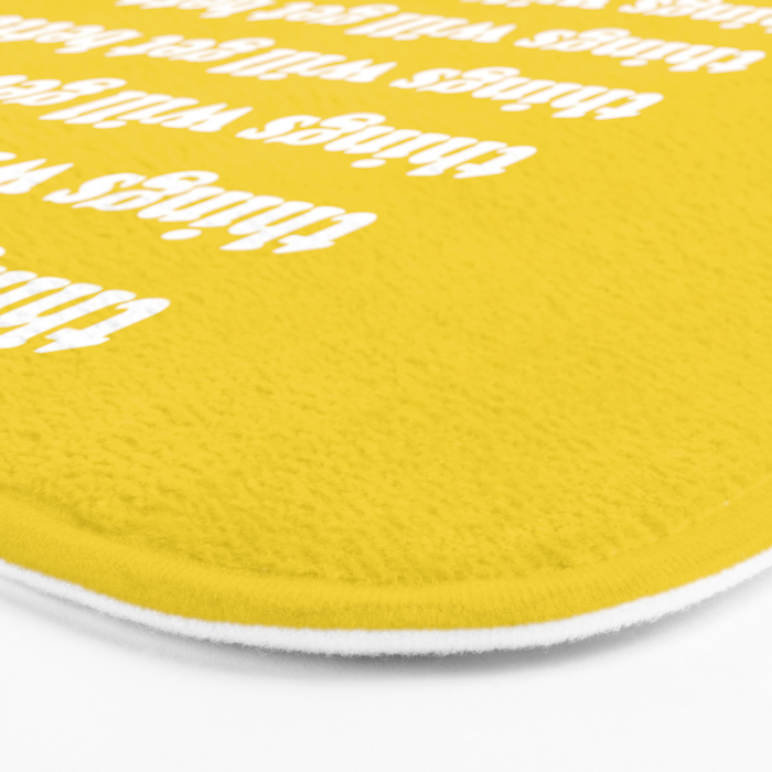 Things Will Get Better Bath Mat Gallery Image 3