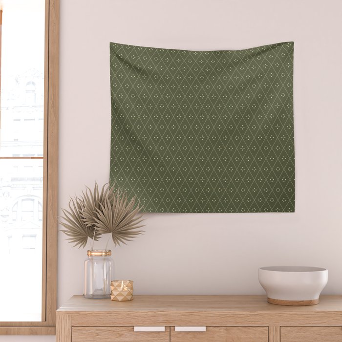 Mae Pattern XXI Wall Tapestry Gallery Image 2
