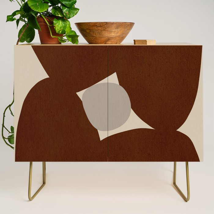 Abstract-botanical 20 Credenza Gallery Image 1