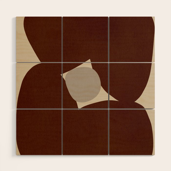 Abstract-botanical 20 Wood Wall Art Gallery Image 1