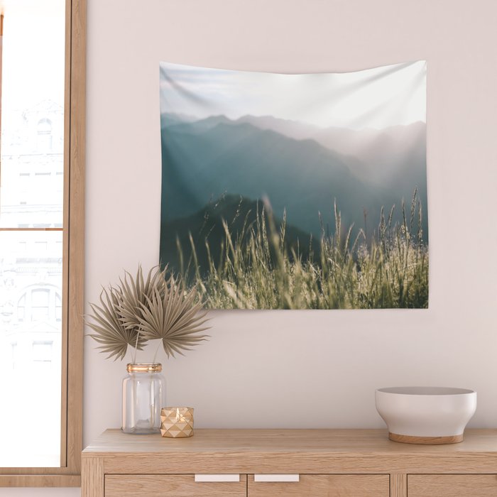 Oregon Coast Range Wall Tapestry Gallery Image 2