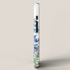 blue and purple lupin flowers horizontal  iPhone Case Gallery Image 2