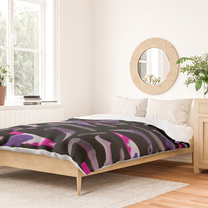 Ghost Knife fish Duvet Cover Gallery Image 2