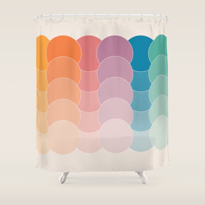 Boca Dots Shower Curtain Gallery Image 1