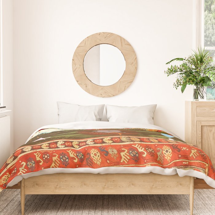 MORNING PSYCHEDELIA Duvet Cover Gallery Image 3