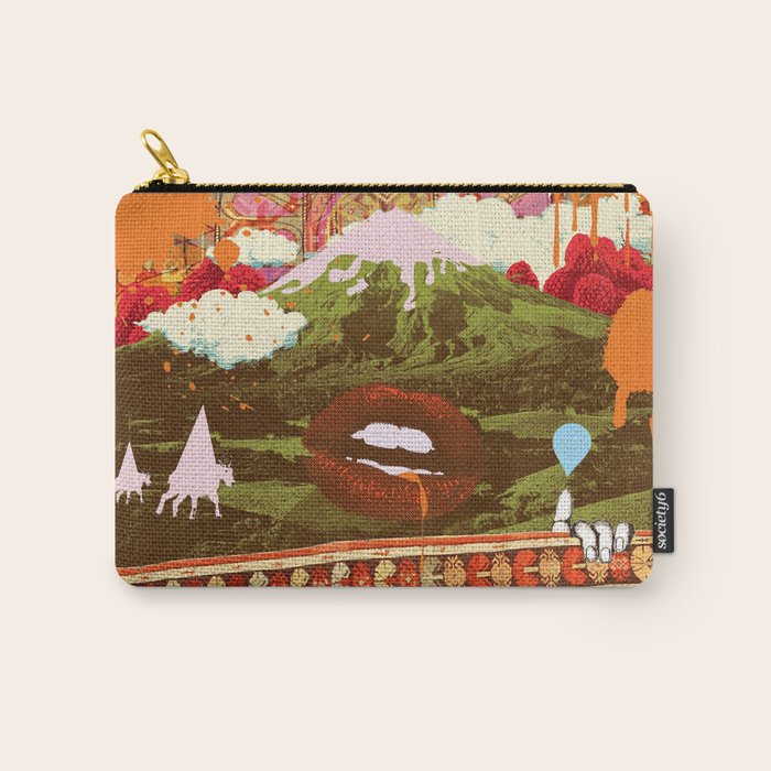 MORNING PSYCHEDELIA Carry All Pouch Gallery Image 1