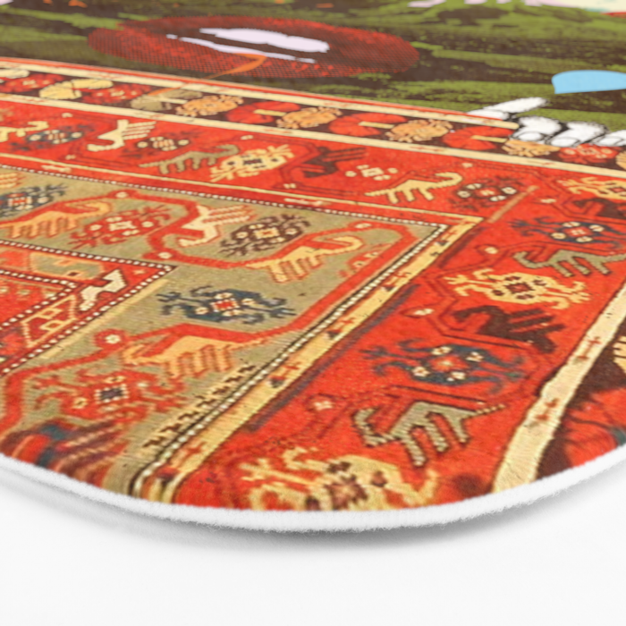 MORNING PSYCHEDELIA Bath Mat Gallery Image 3
