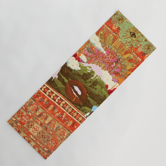 MORNING PSYCHEDELIA Yoga Mat Gallery Image 1