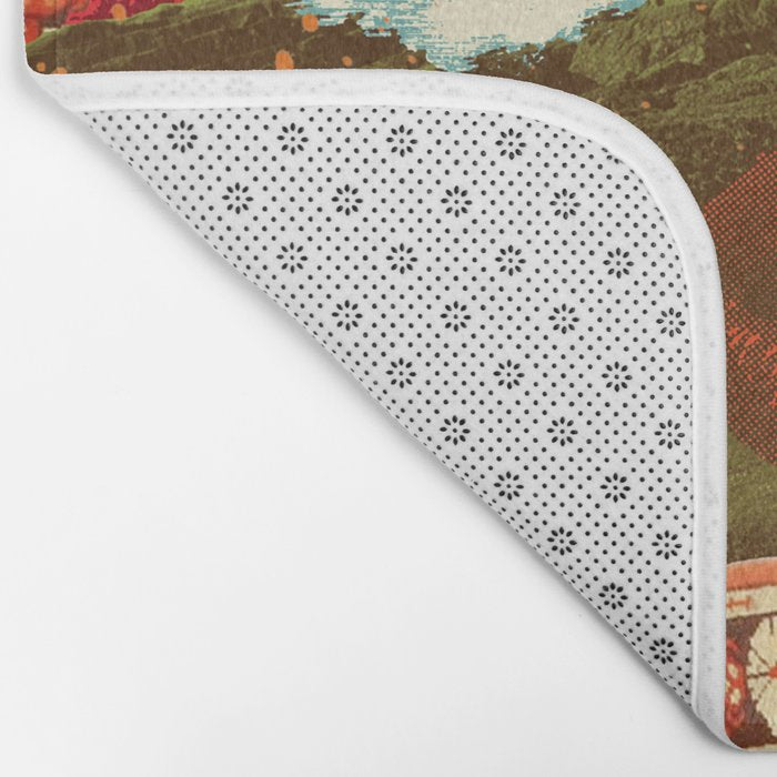 MORNING PSYCHEDELIA Bath Mat Gallery Image 2