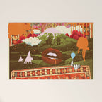 MORNING PSYCHEDELIA Welcome Mat Gallery Image 1