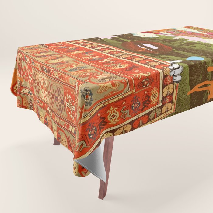 MORNING PSYCHEDELIA Tablecloth Gallery Image 1