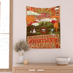 MORNING PSYCHEDELIA Wall Tapestry Gallery Image 2