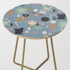 Lunar Pattern: Blue Moon Side Table Gallery Image 2