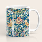 William Morris  Strawberry Thief Special edition 2023 restored with artificial intelligence Coffee Mug Gallery Image 1