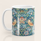 William Morris  Strawberry Thief Special edition 2023 restored with artificial intelligence Coffee Mug Gallery Image 3