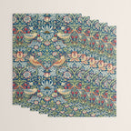 William Morris  Strawberry Thief Special edition 2023 restored with artificial intelligence Wrapping Paper Gallery Image 3