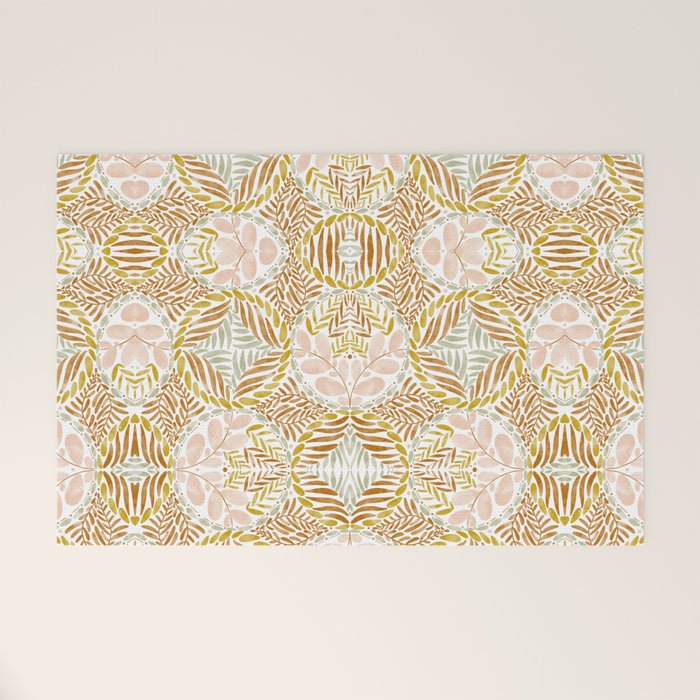 Rustic Leaf Medley Y Welcome Mat Gallery Image 1