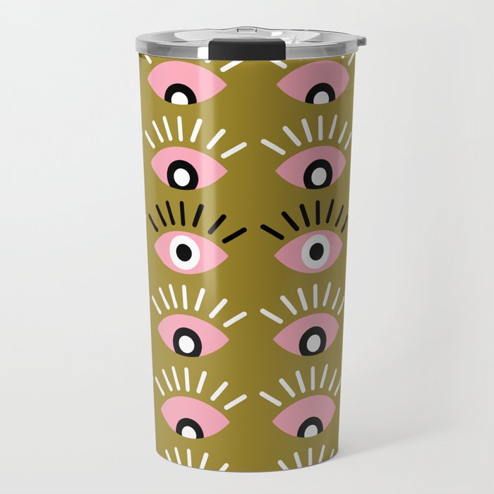 Moss green looking for you Travel Mug
