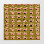 Moss green looking for you Wood Wall Art Gallery Image 1