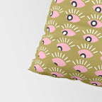Moss green looking for you Pillow Sham Gallery Image 4