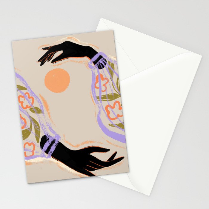 Embrace the Sun Stationery Card Gallery Image 2