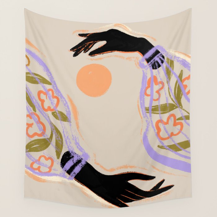 Embrace the Sun Wall Tapestry Gallery Image 4