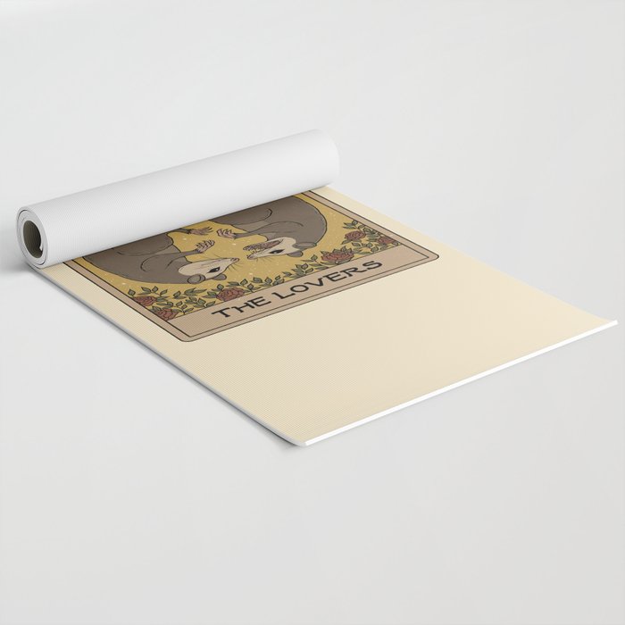 The Lovers - Possum Tarot Yoga Mat Gallery Image 2