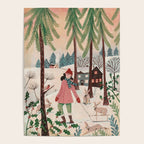 Woman year of the rabbit winter Poster Gallery Image 4