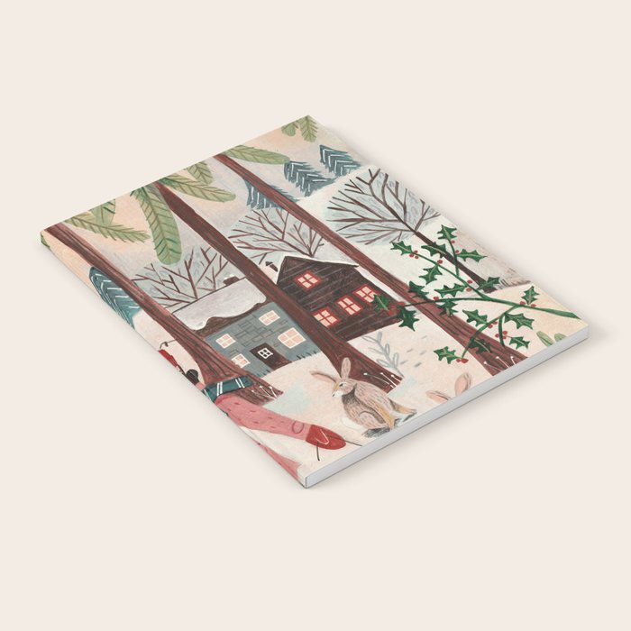 Woman year of the rabbit winter Notebook Gallery Image 2