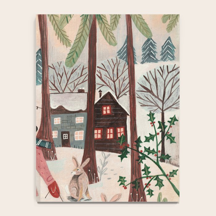 Woman year of the rabbit winter Notebook Gallery Image 4