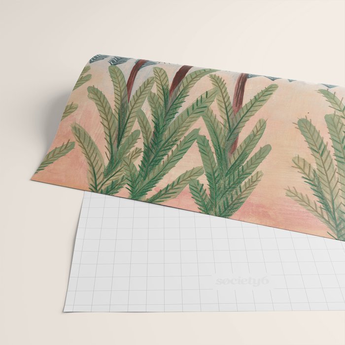 Woman year of the rabbit winter Wrapping Paper Gallery Image 2