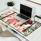 Woman year of the rabbit winter Desk Mat Gallery Image 2