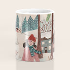 Woman year of the rabbit winter Coffee Mug Gallery Image 4