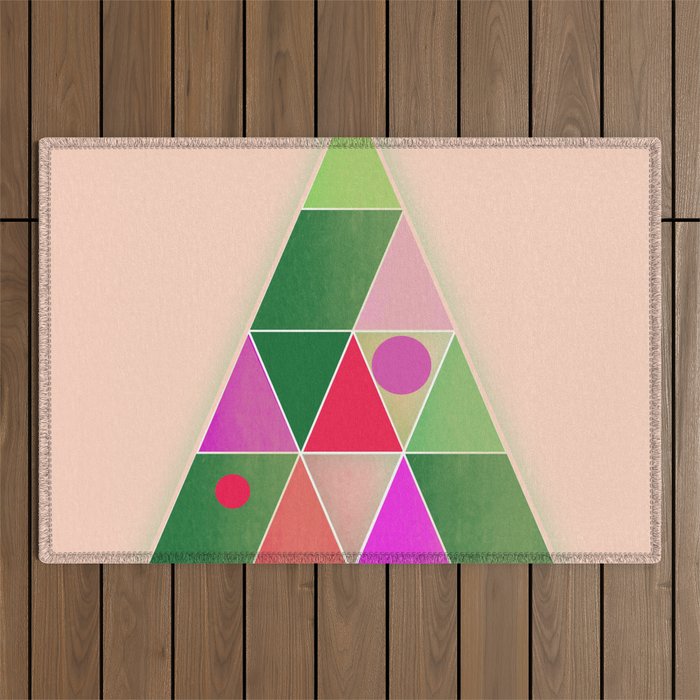 Tannenbaum Christmas Tree Outdoor Rug Gallery Image 1