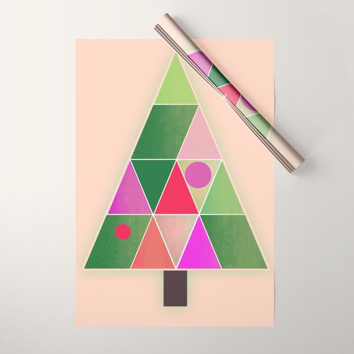 Tannenbaum Christmas Tree Wrapping Paper Gallery Image 1