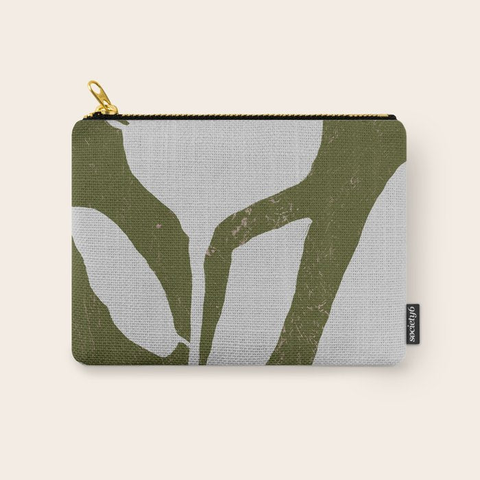 Flower mask Carry All Pouch Gallery Image 1