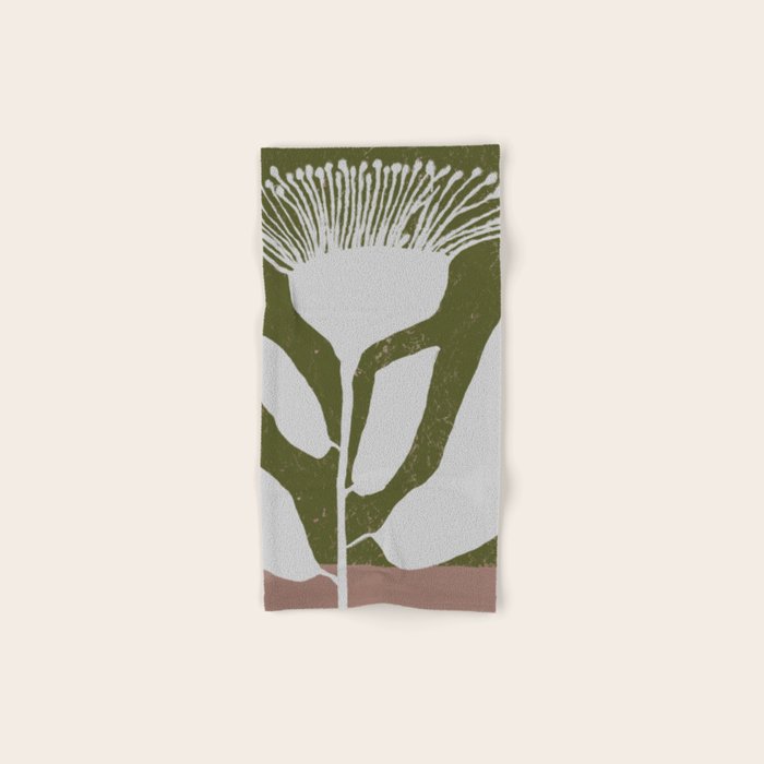 Flower mask Bath Towel Gallery Image 1