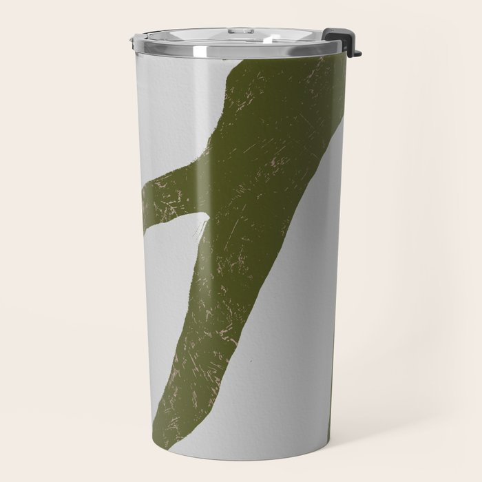 Flower mask Travel Mug Gallery Image 2