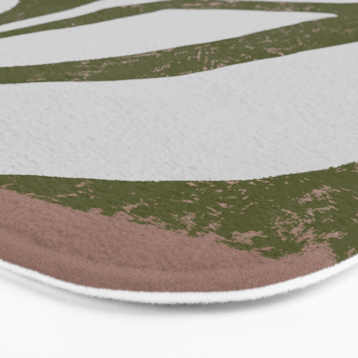 Flower mask Bath Mat Gallery Image 3