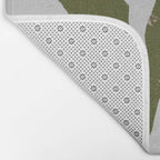 Flower mask Bath Mat Gallery Image 2