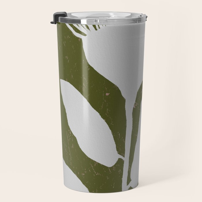 Flower mask Travel Mug Gallery Image 3
