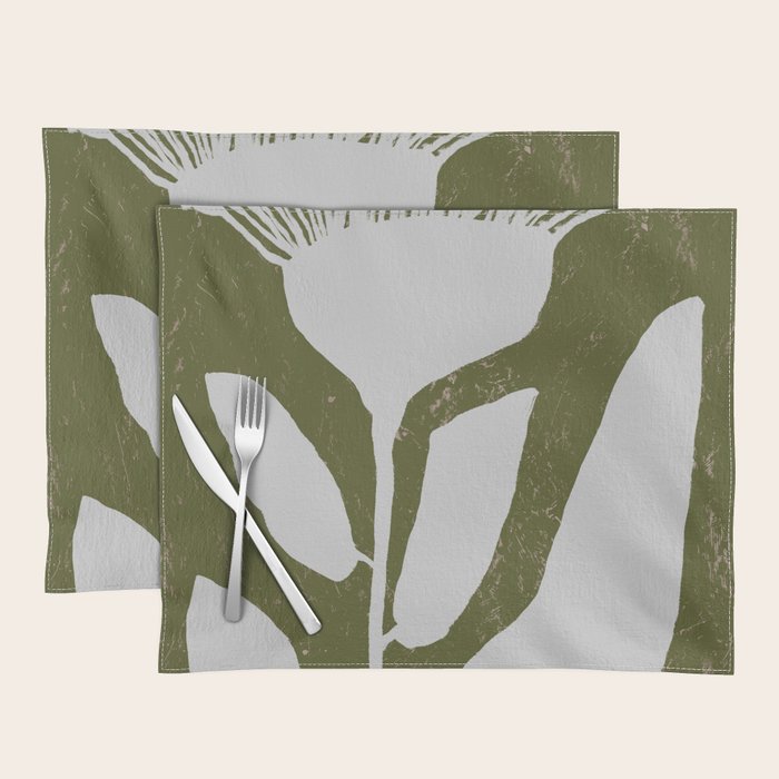 Flower mask Placemat Gallery Image 1