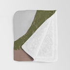 Flower mask Throw Blanket Gallery Image 3
