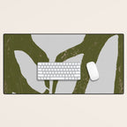 Flower mask Desk Mat Gallery Image 1