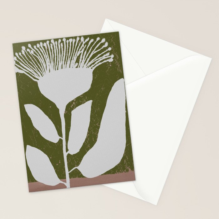 Flower mask Stationery Card Gallery Image 2