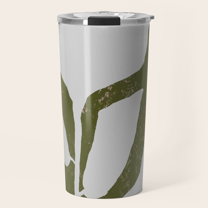 Flower mask Travel Mug Gallery Image 1
